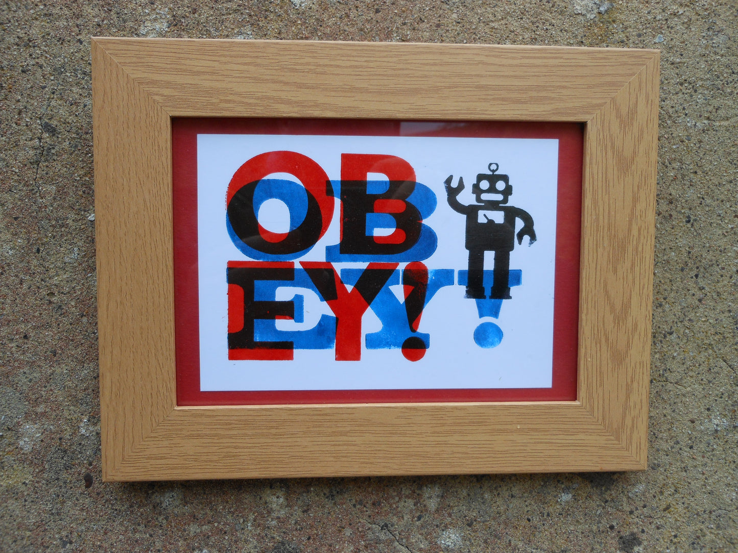 You must Obey this Postcard