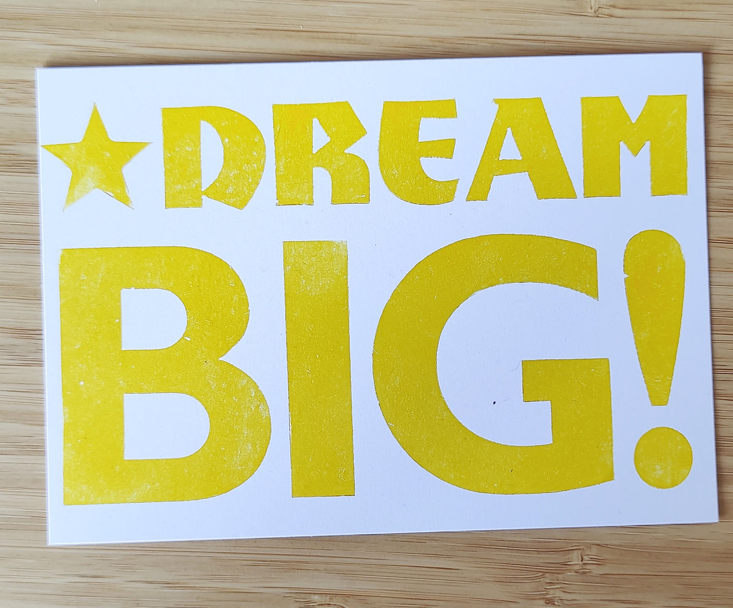Dream Big Postcard