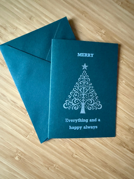 Merry Everything Card - Green